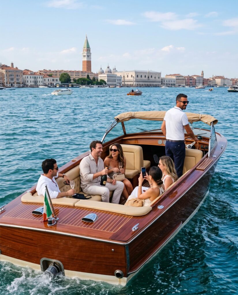 Barca di Lusso per Tour — Venezia