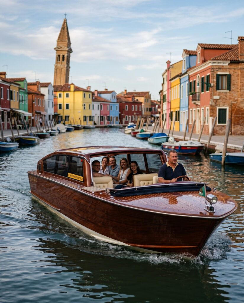 Tour Murano, Burano e Torcello in Barca Privata